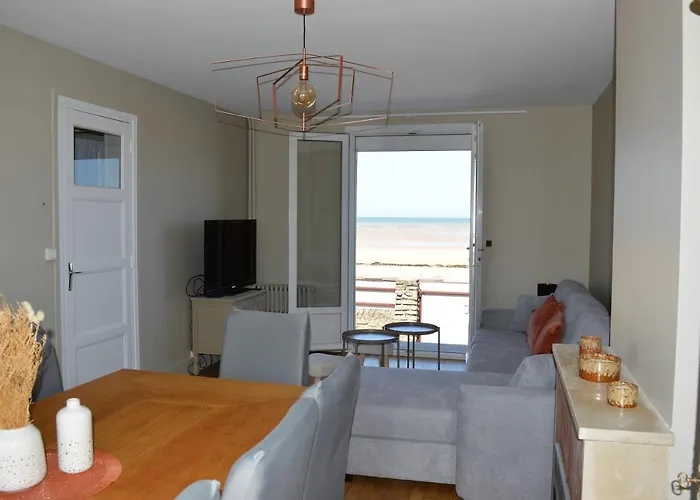 Prázdninový dům L'estran - Maison Sur La Digue Avec Vue Courseulles-sur-Mer